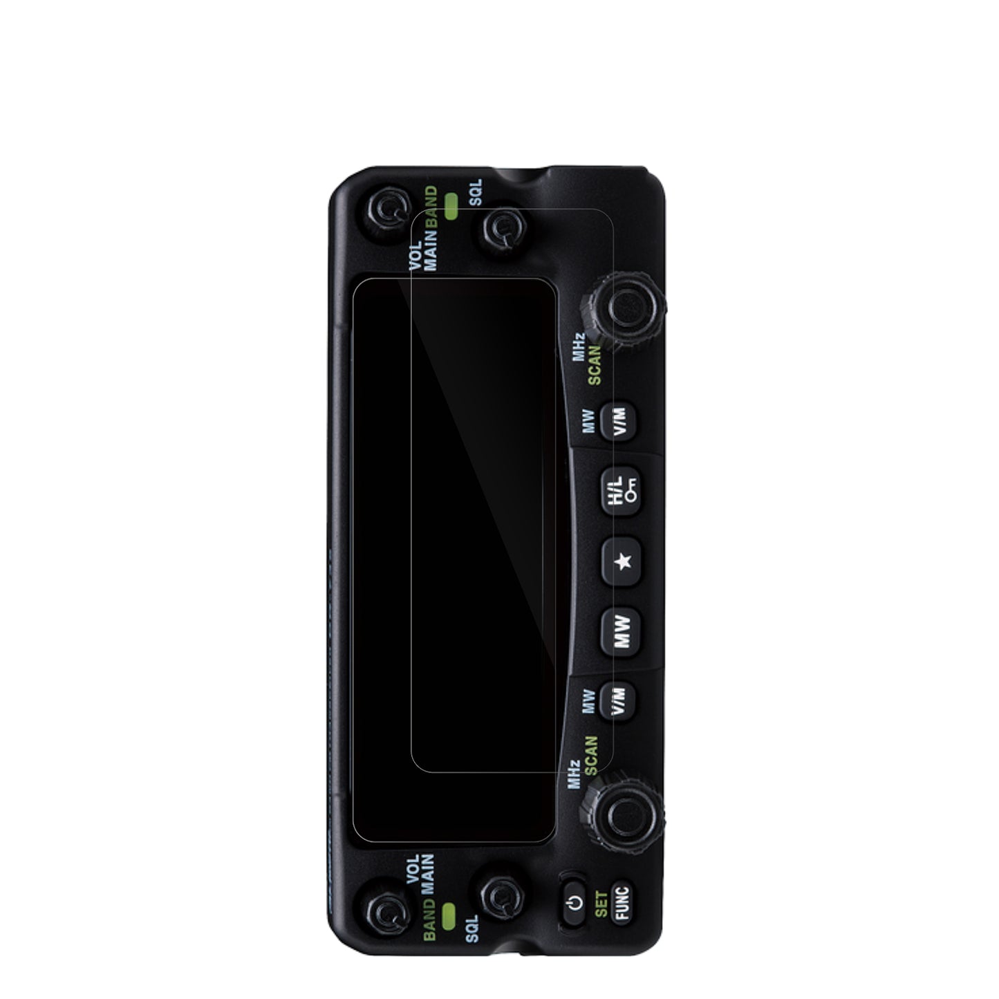 4x Schutzfolie klar für Alinco DR-735-E Display-Schutzfolie