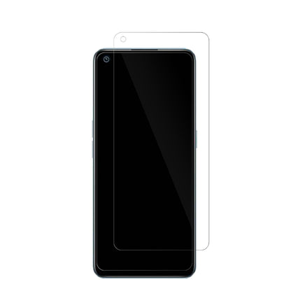 Realme9 Pro Plus mit aufgebrachter dipos Displayschutzfolie, glasklare Darstellung ohne Einschränkungen