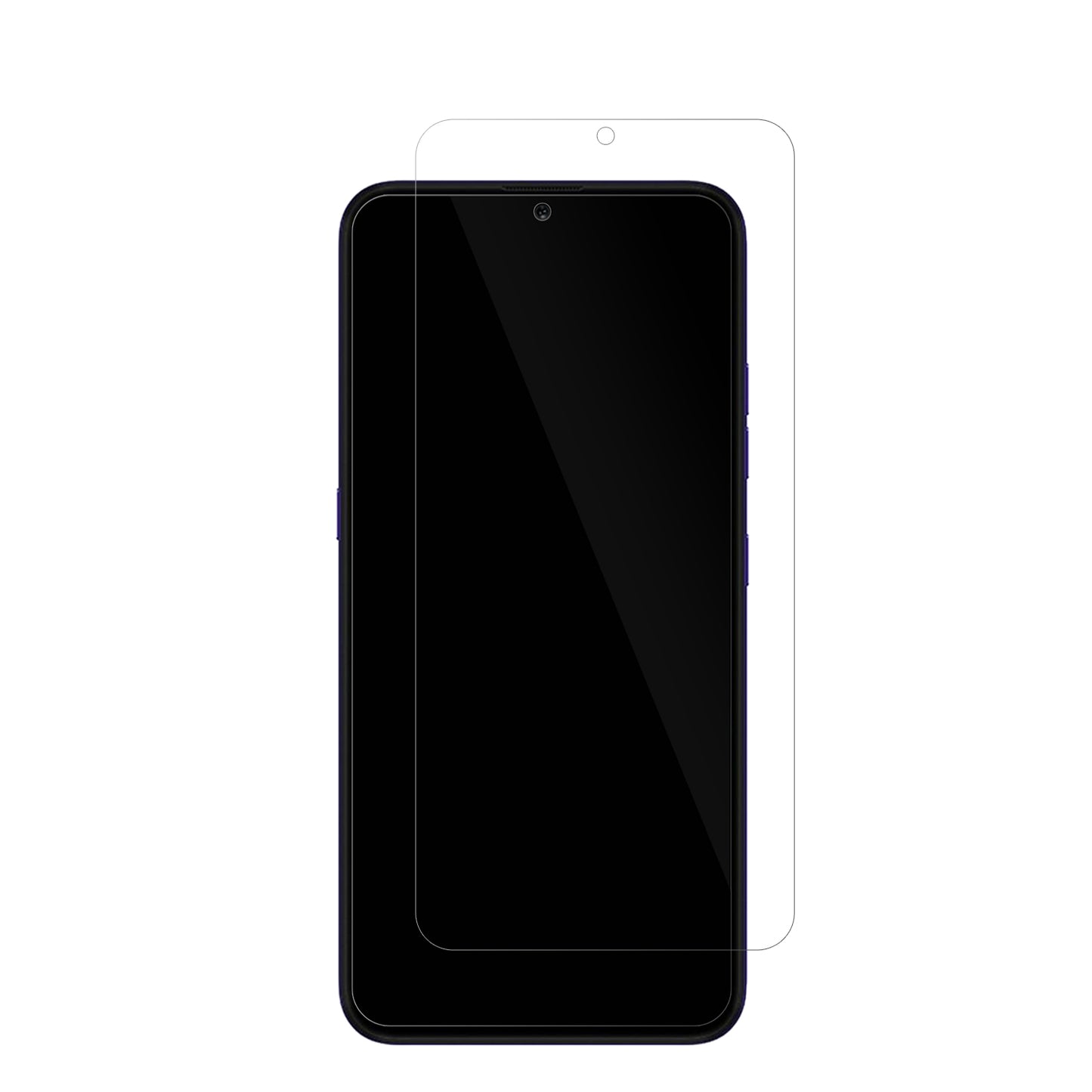 LGK22 Plus mit aufgebrachter dipos Displayschutzfolie, glasklare Darstellung ohne Einschränkungen