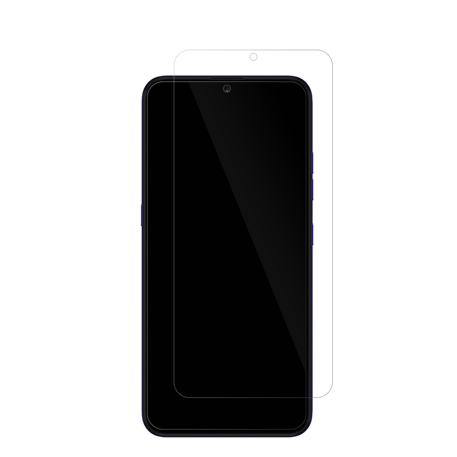 LGK22 Plus mit aufgebrachter dipos Displayschutzfolie, glasklare Darstellung ohne Einschränkungen