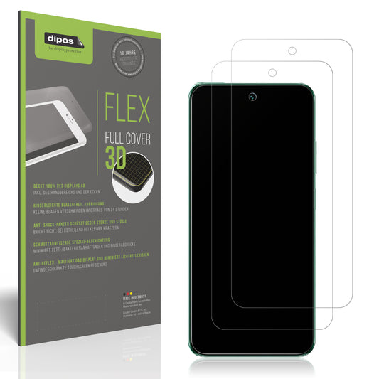 Matte Displayschutzfolie von dipos passend für Itel A95 5G, 100% Displayabdeckung und blasenfreie Montage