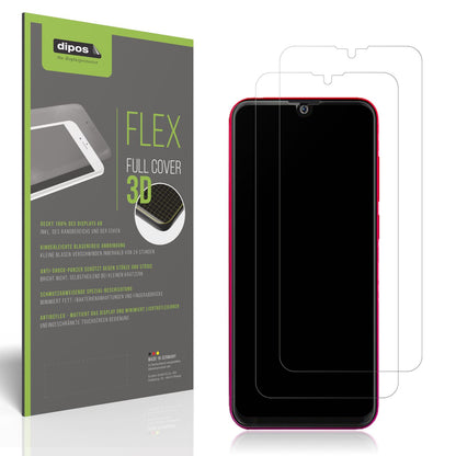 2x Full Cover Schutzfolie matt für Walton Primo N5