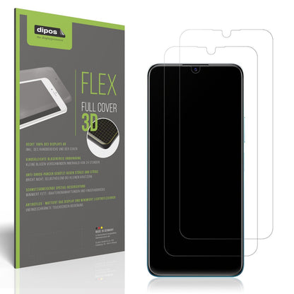 2x Full Cover Schutzfolie matt für Vivo Y15c