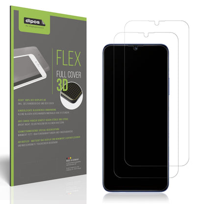 2x Full Cover Schutzfolie matt für Wiko 10