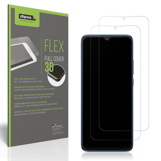 2x Full Cover Schutzfolie matt für Xiaomi Redmi 10C