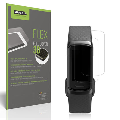 2x Full Cover Schutzfolie matt für Hama 3910 Smartwatch