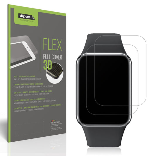 2x Full Cover Schutzfolie matt für Xiaomi Smart Band 9 Pro
