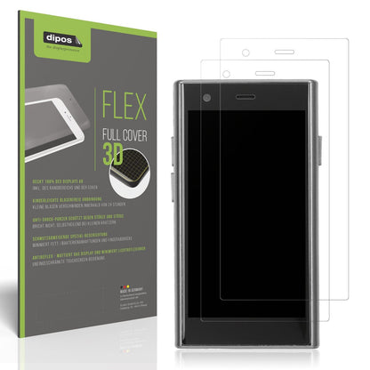 2x Full Cover Schutzfolie matt für ATEVENSE S23 3G Mini-Smartphone