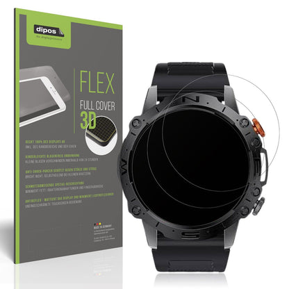 2x Full Cover Schutzfolie matt für LIGE Smart Sports Watch I10