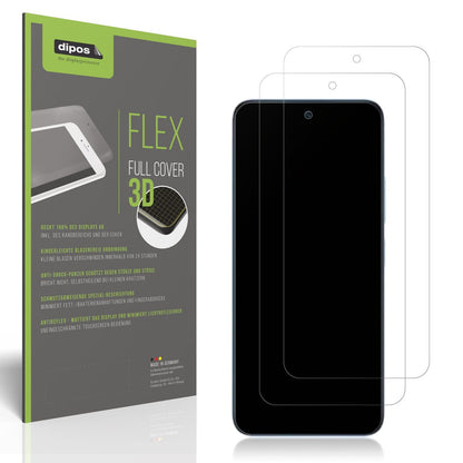 2x Full Cover Schutzfolie matt für Redmi 15C