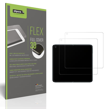 2x Full Cover Schutzfolie matt für Oppo Find N3 Innenseite