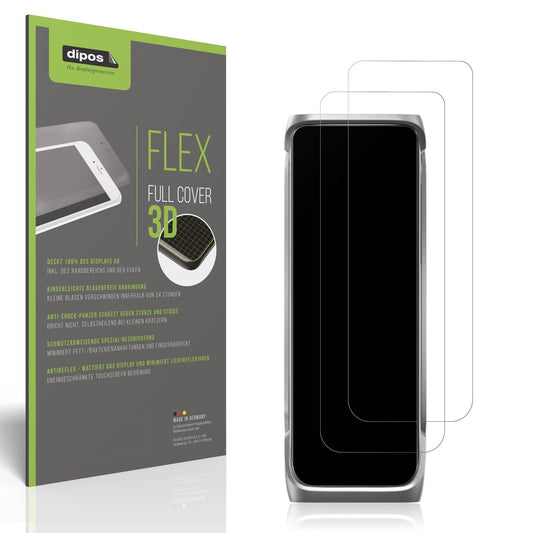 2x Full Cover Schutzfolie matt für EcoFlow Rapid Pro X
