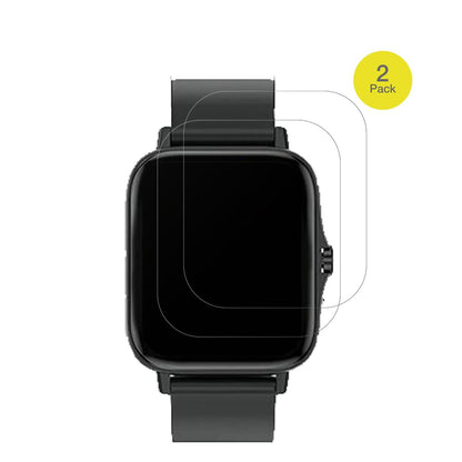 2x Full Cover Schutzfolie matt für Kaseemi 1,7 Zoll Smartwatch
