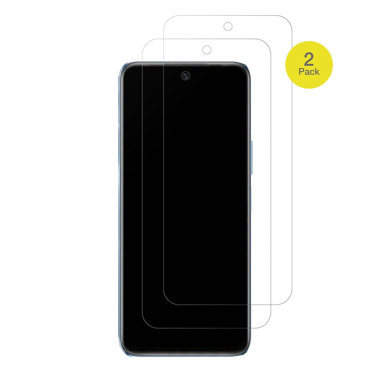 2x Full Cover Schutzfolie matt für Infinix Hot 20S