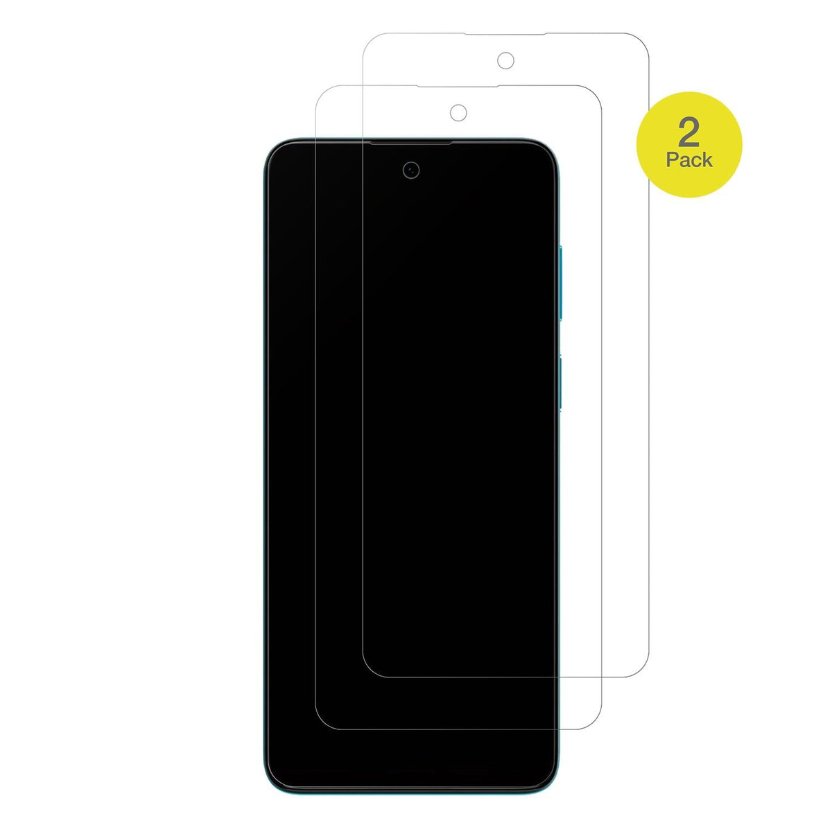 2x Full Cover Schutzfolie matt für Motorola Moto G22