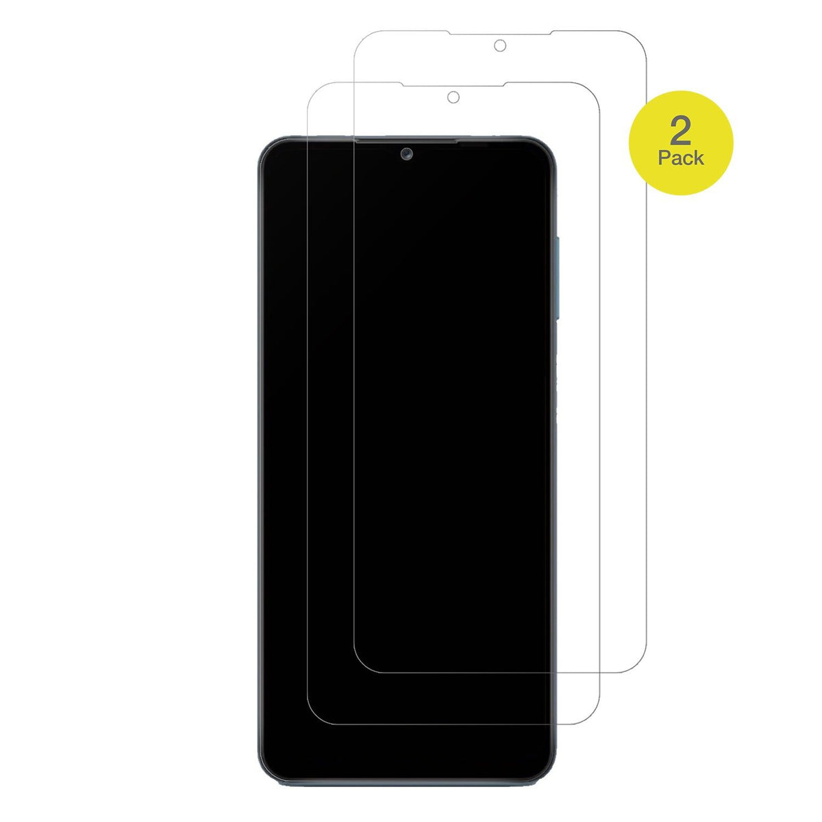 2x Full Cover Schutzfolie matt für Samsung Galaxy A13 4G