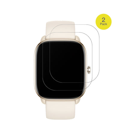 2x Full Cover Schutzfolie matt für Amazfit GTS 4 mini