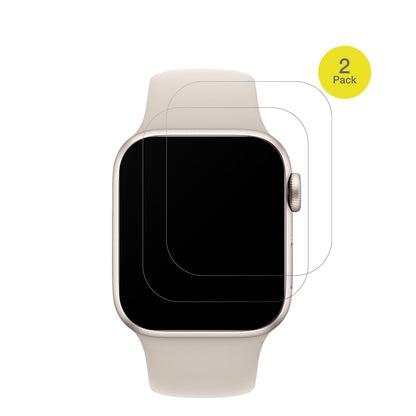 2x Full Cover Schutzfolie matt für Apple Watch SE 2. Generation GPS 40mm
