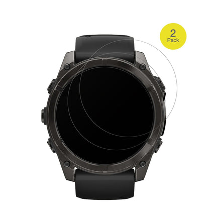 2x Full Cover Schutzfolie matt für Garmin Fenix 8 47mm