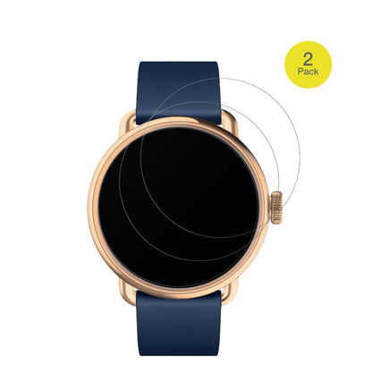 2x Full Cover Schutzfolie matt für Withings Scanwatch 2 38mm