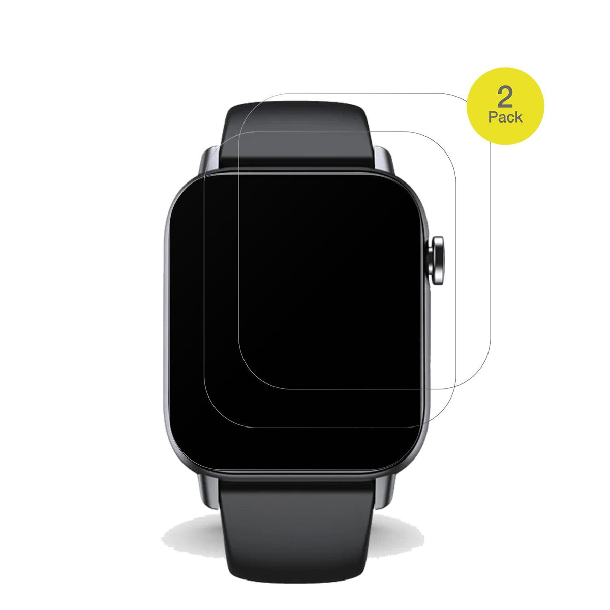 2x Full Cover Schutzfolie matt für Gard Pro Health Smartwatch 2+