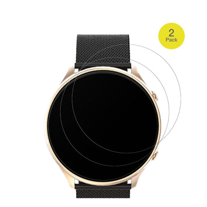 2x Full Cover Schutzfolie matt für SLOKSFil S51 Smartwatch