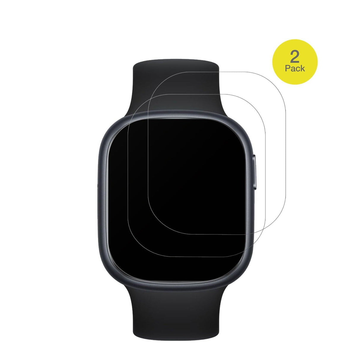 2x Full Cover Schutzfolie matt für Honor Watch 4