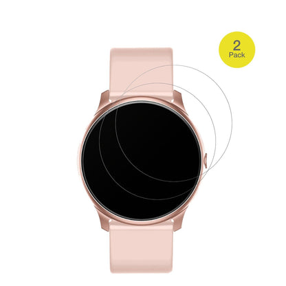 2x Full Cover Schutzfolie matt für Maxcom Fit FW32 Neon Smartwatch