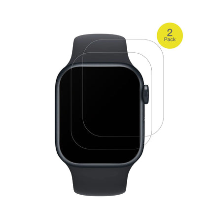 2x Full Cover Schutzfolie matt für Apple Watch Series 8 41mm