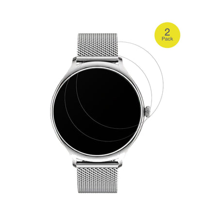 2x Full Cover Schutzfolie matt für NONGAMX 1.27 Zoll Smartwatch