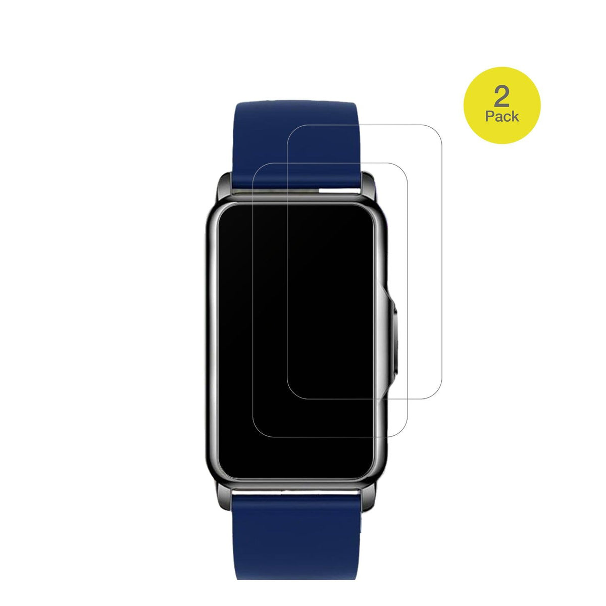 2x Full Cover Schutzfolie matt für Moikmlih 1.47 Zoll Smartwatch