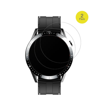 2x Full Cover Schutzfolie matt für Tracer Smartwatch SM9