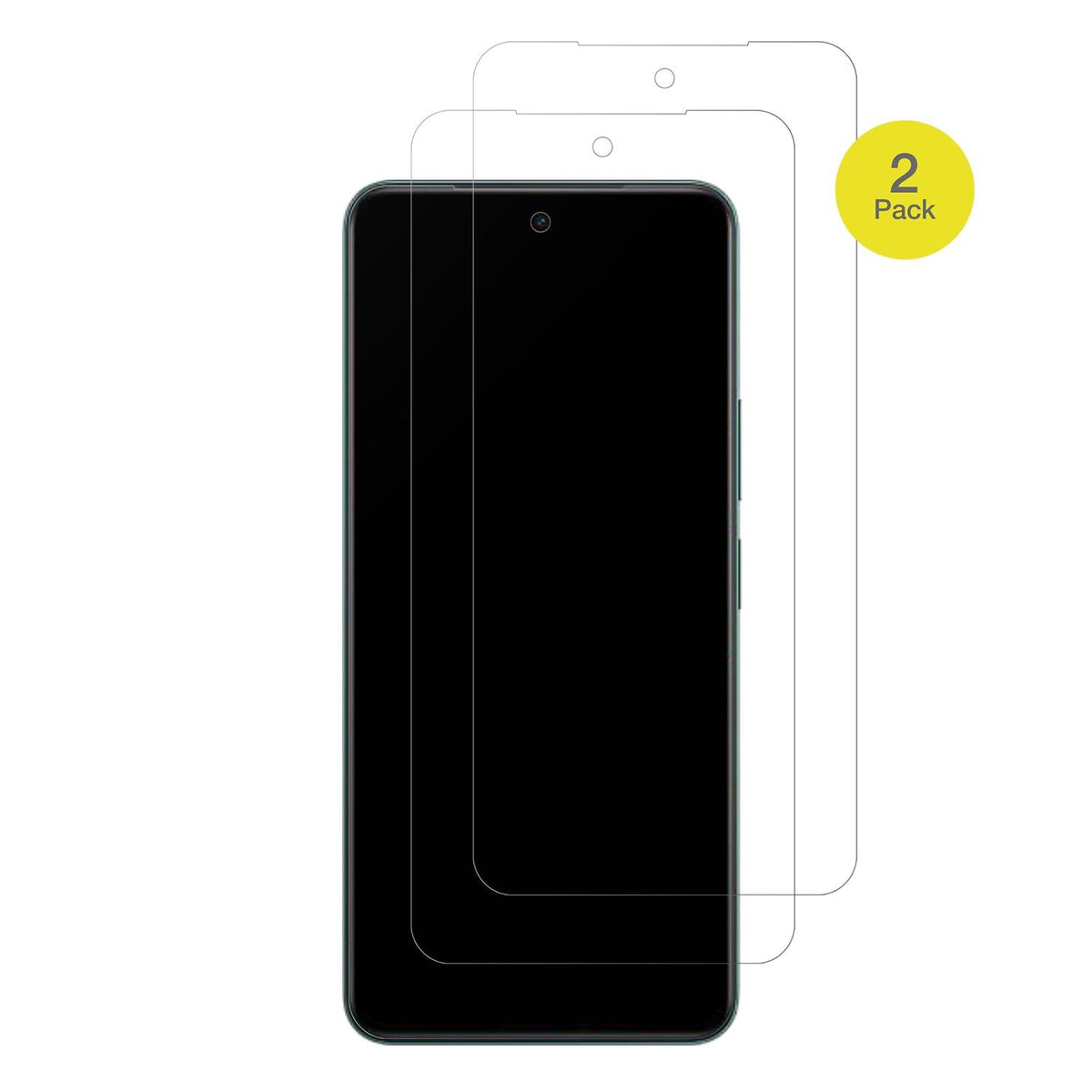 2x Full Cover Schutzfolie matt für Vivo Y39 5G
