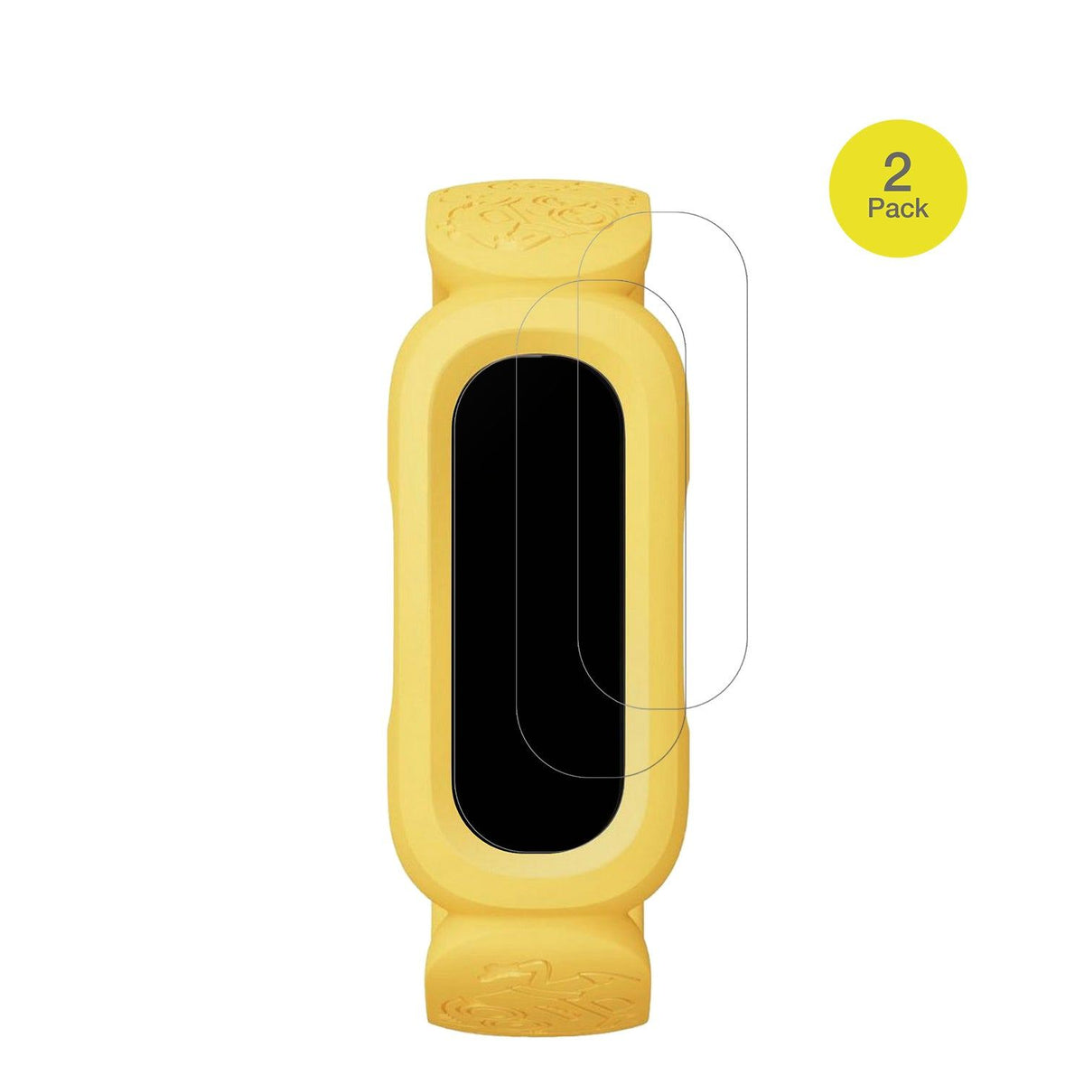 2x Full Cover Schutzfolie matt für FitBit Ace 3 Minions Special Edition