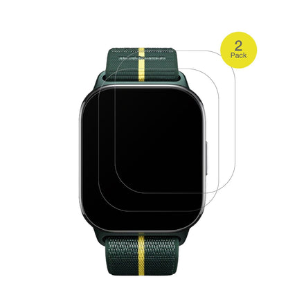 2x Full Cover Schutzfolie matt für Motorola Moto Watch Fit