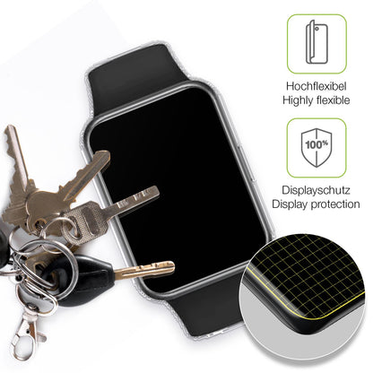 2x Full Cover Schutzfolie matt für Huawei Watch Fit 2