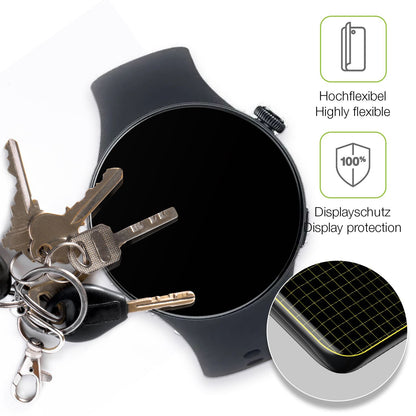 2x Full Cover Schutzfolie matt für Vivo Watch 5