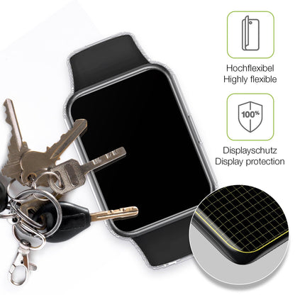 2x Full Cover Schutzfolie matt für Huawei Watch Fit 2