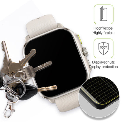 2x Full Cover Schutzfolie matt für Amazfit Cheetah Square