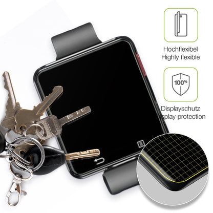 2x Full Cover Schutzfolie matt für AIEK 4G Smartwatch 2.64 Zoll