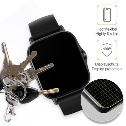2x Full Cover Schutzfolie matt für Amazfit Gts 2e
