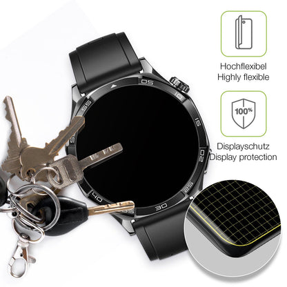 2x Full Cover Schutzfolie matt für Huawei Watch 5 42mm