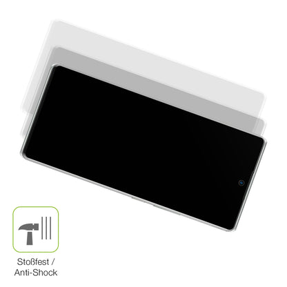 2x Full Cover Schutzfolie matt für Nubia Z50