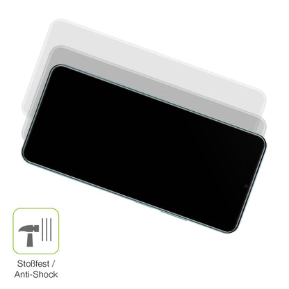 2x Full Cover Schutzfolie matt für Realme Note 50