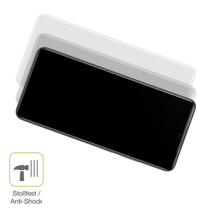 2x Full Cover Schutzfolie matt für ZTE Blade V70 Max