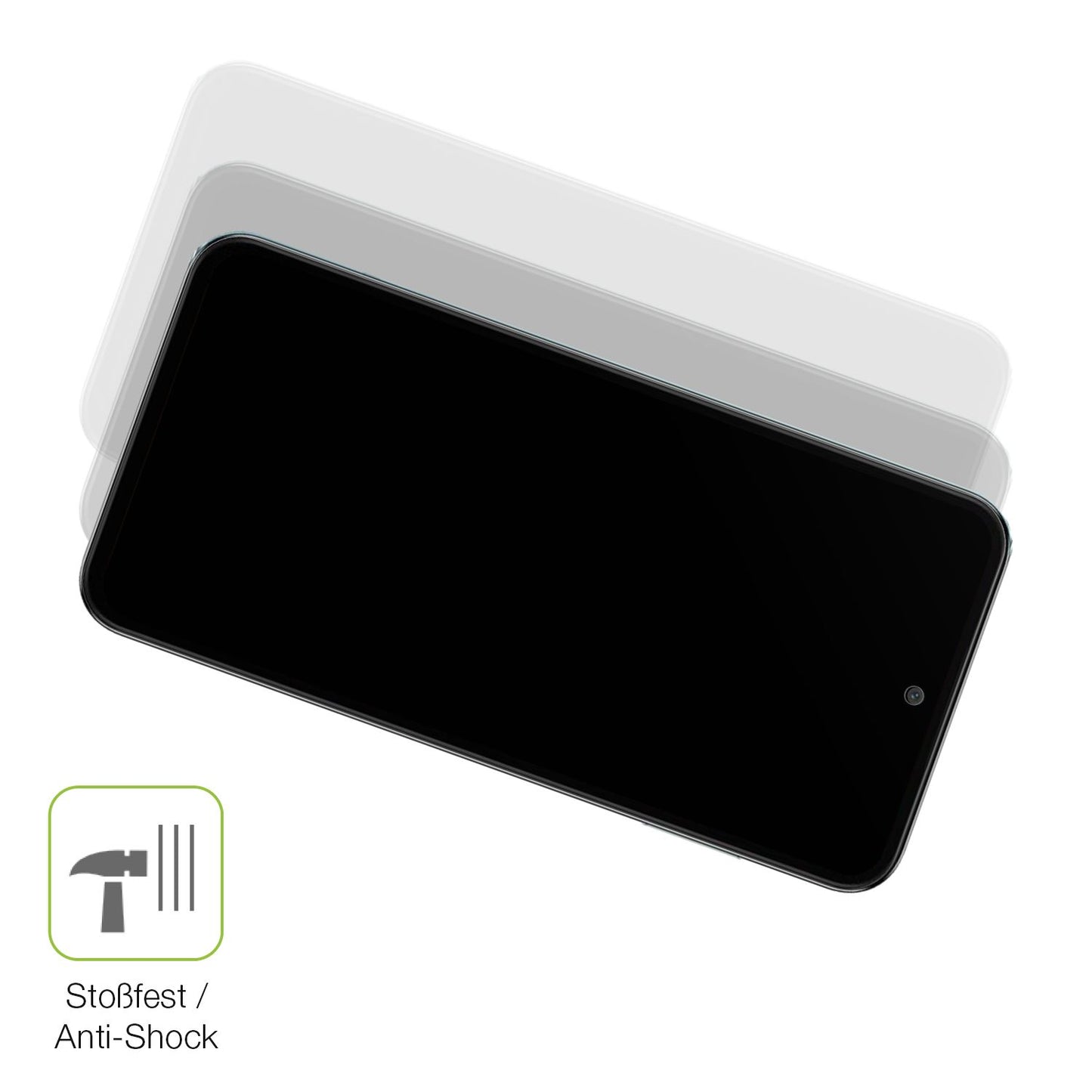 2x Full Cover Schutzfolie matt für Samsung Galaxy M35 5G