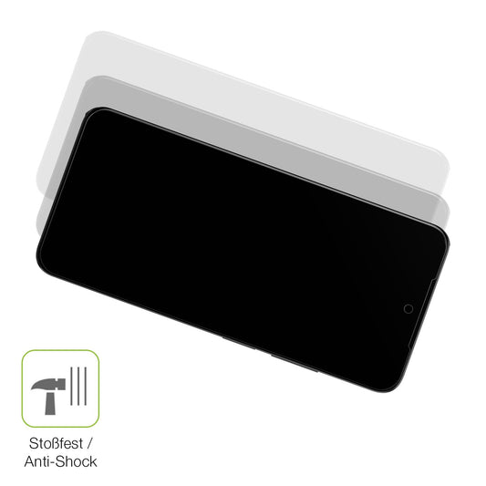 2x Full Cover Schutzfolie matt für Xiaomi Redmi Note 12s