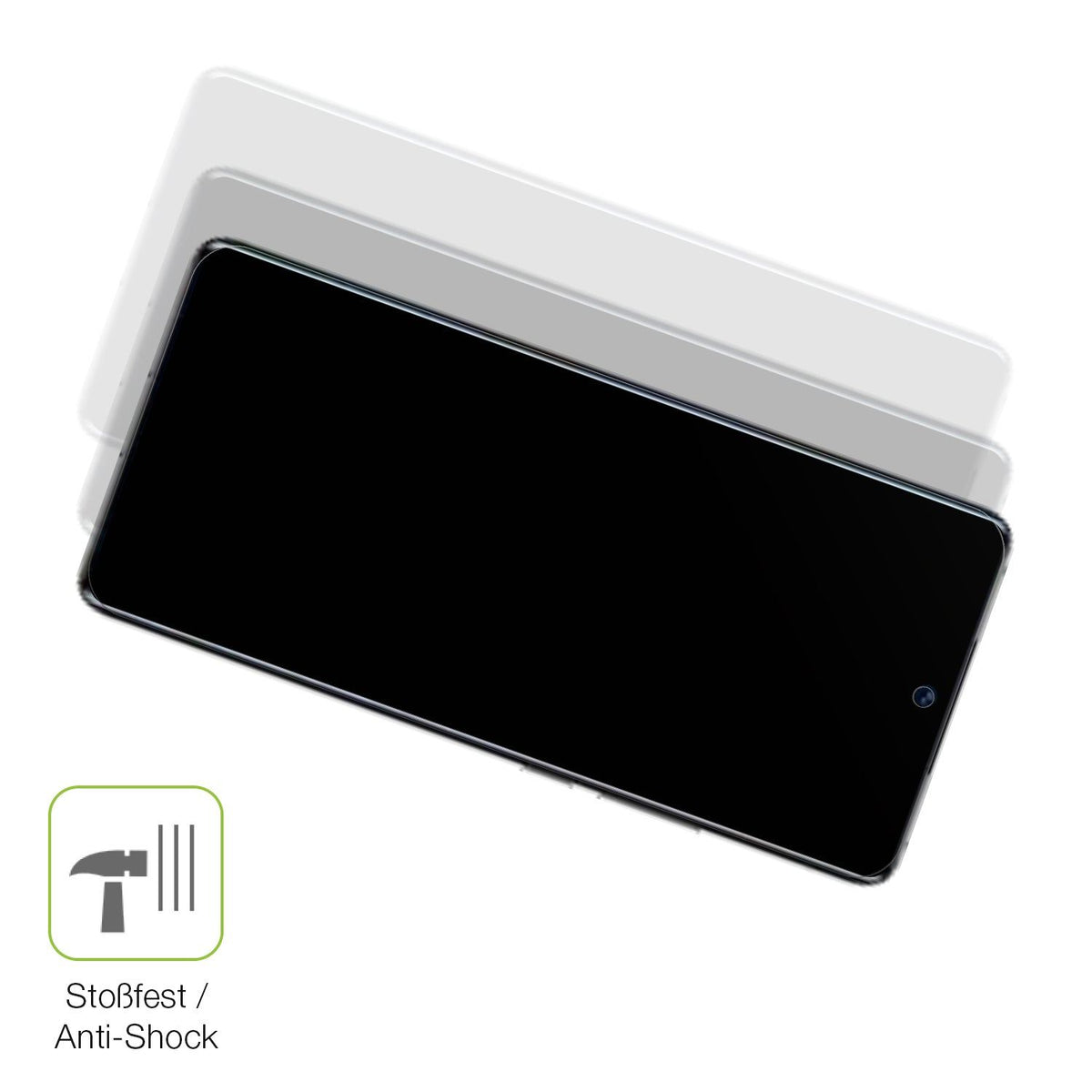 2x Full Cover Schutzfolie matt für Meizu 20 Pro