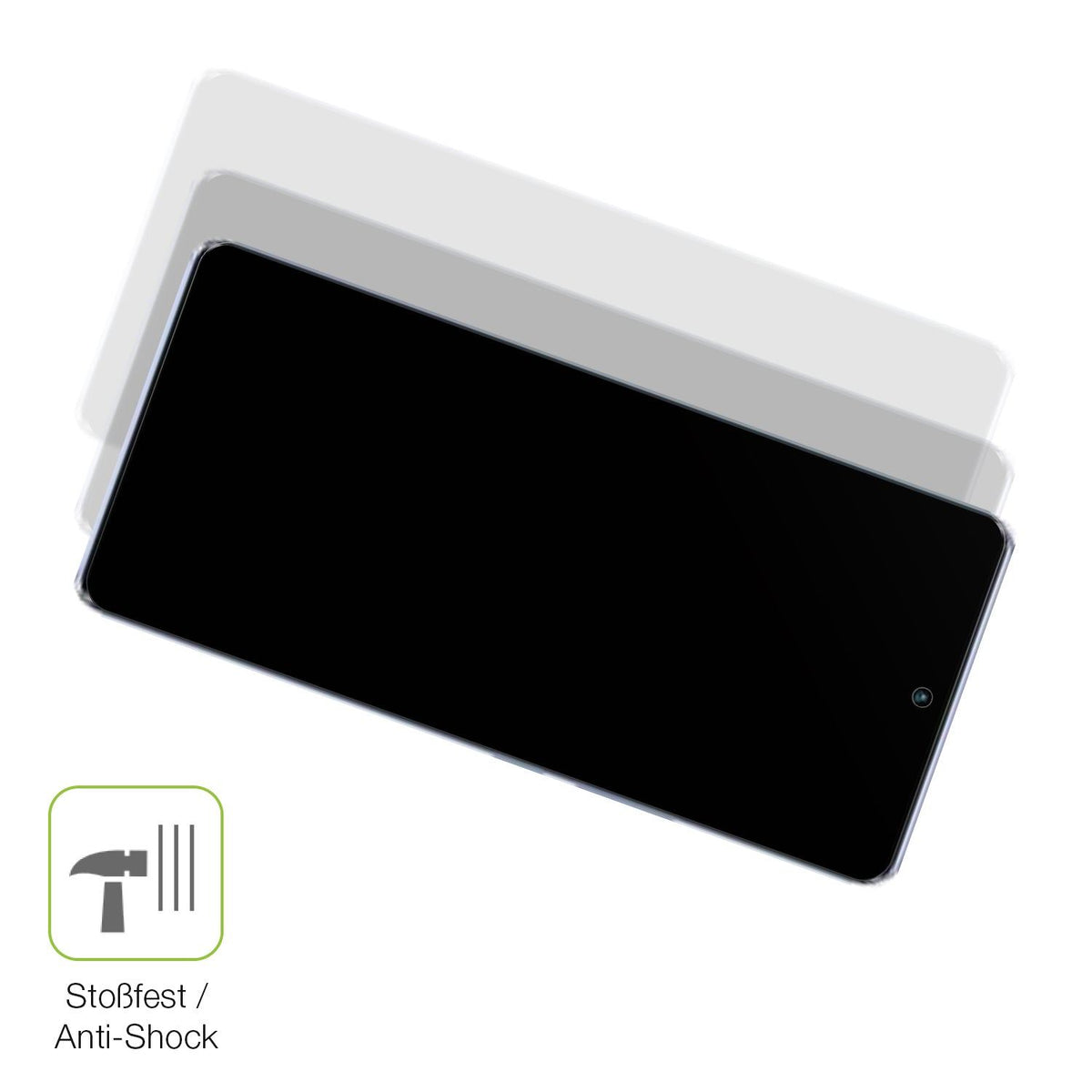 2x Full Cover Schutzfolie matt für Infinix Zero 30 4G