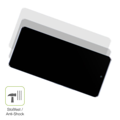 2x Full Cover Schutzfolie matt für Infinix Zero 30 4G
